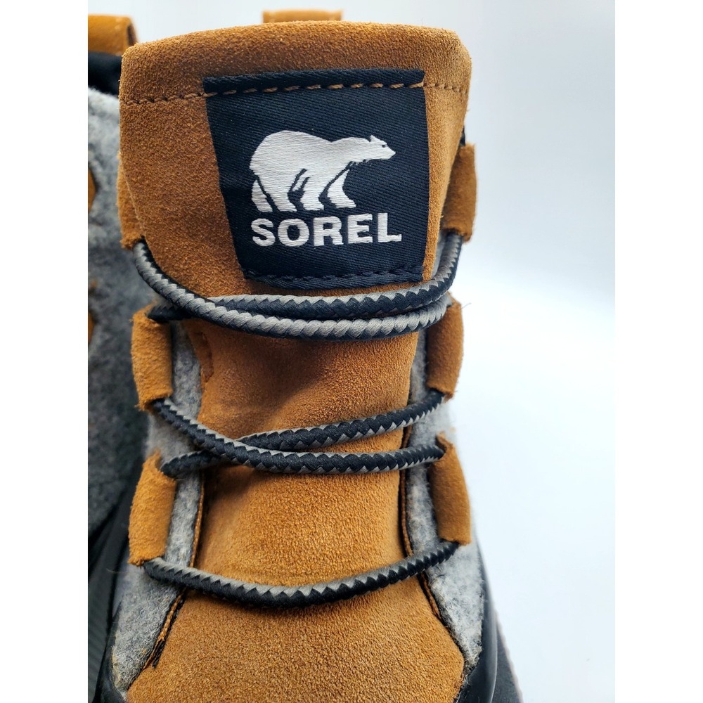 Sorel Out N About III Classic Waterproof Boots - Grey/Tan - Size 8.5 - Like New! - Picture 5 of 12